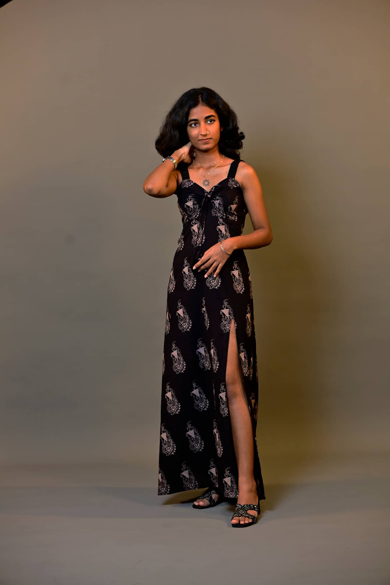 Turtle Strap Maxi Dress