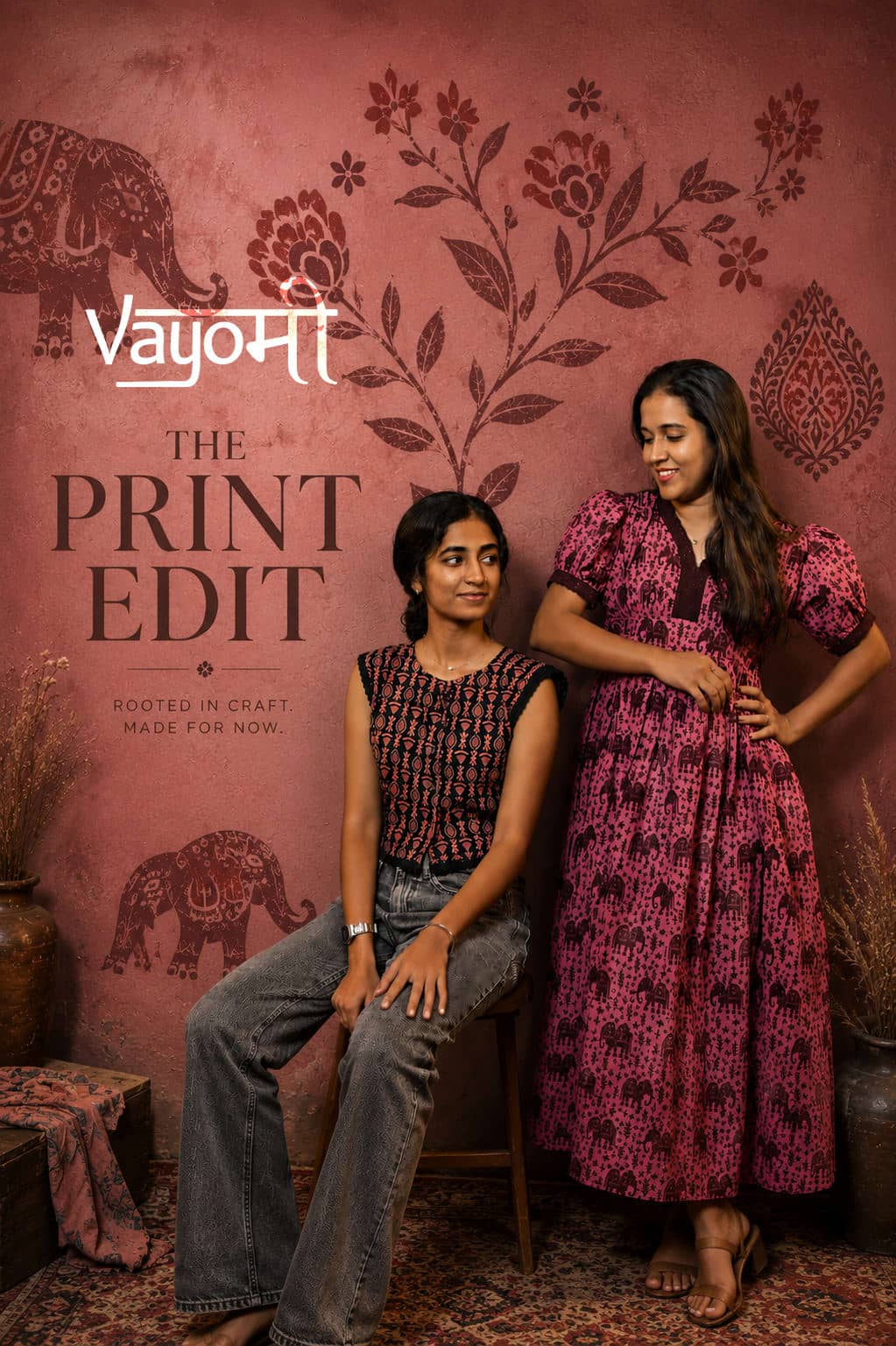 VAYOMEIE — Kalamkari-inspired cotton collections from Andhra Pradesh